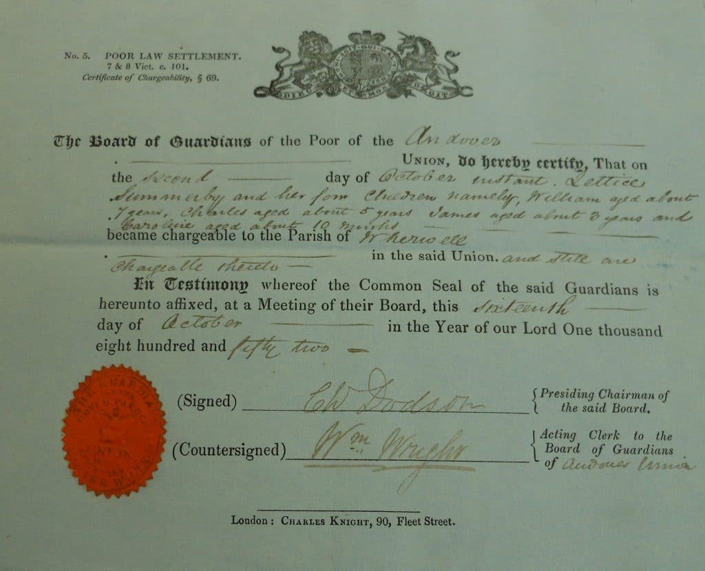removal act 1795