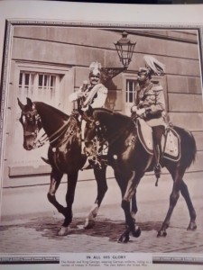 George V and the Kaiser in German Uniforms Kaiser and King George V before WW1 in German Uniforms