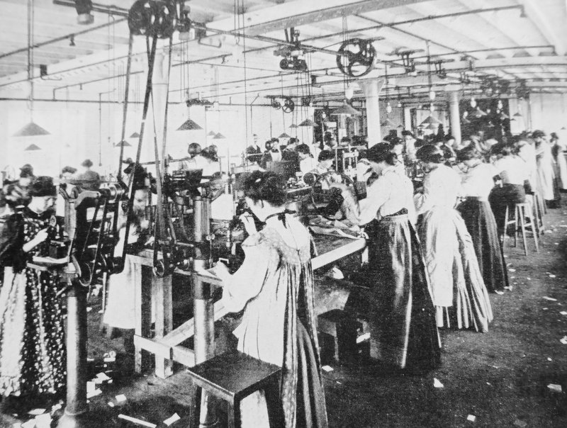 Working women in the Edwardian era