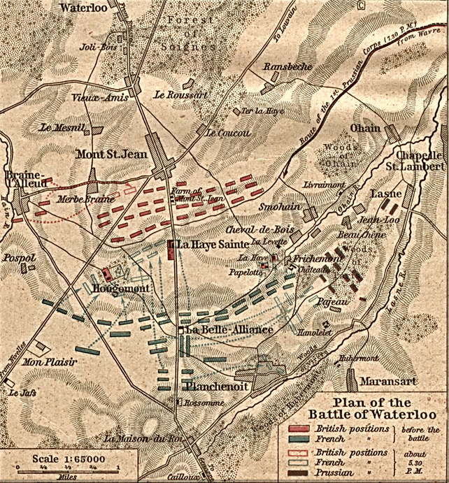 Duke of Wellington Battle of Waterloo 1815