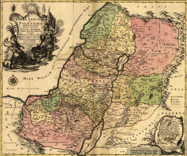 Digital atlas of the Holy Land