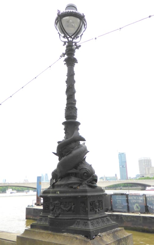 George Vulliamy lamp posts.
